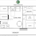 FLOOR PLAN - CABIN